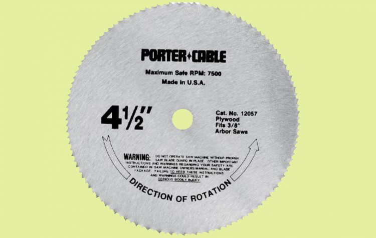 complete buying guide to porter cable saw blades