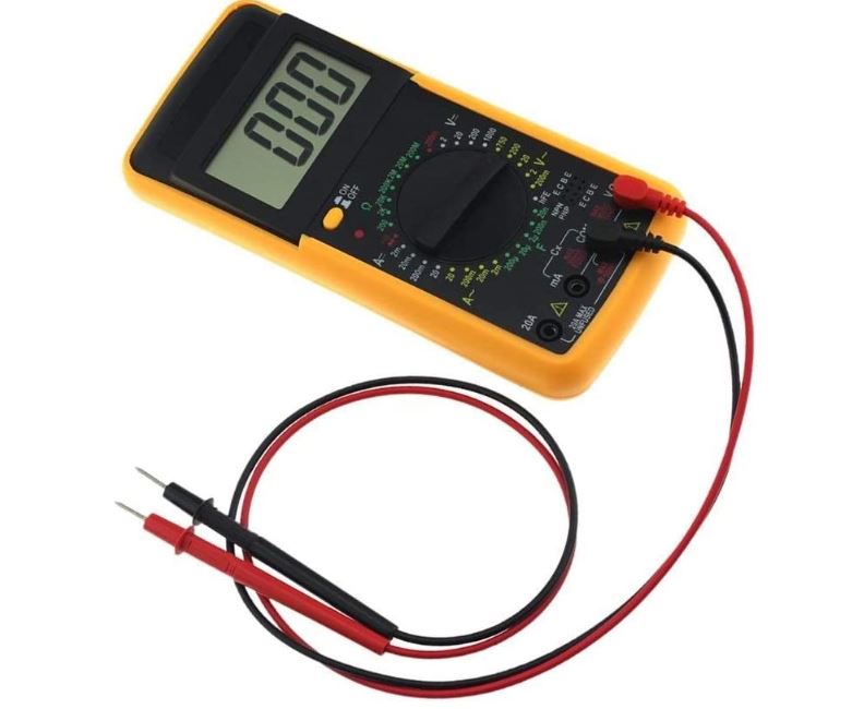 using multimeter to measure voltage of colloidal silver generator