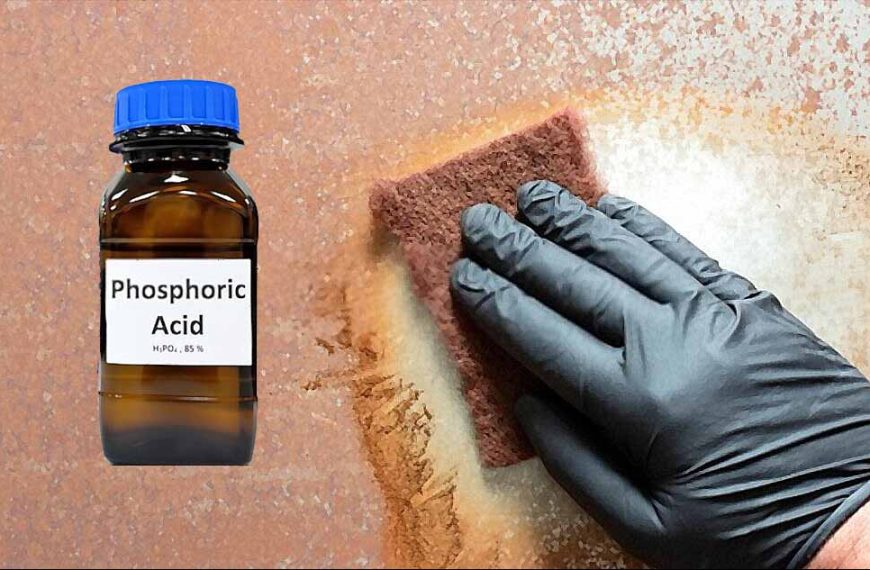 guide to remove rust using phosphoric acid